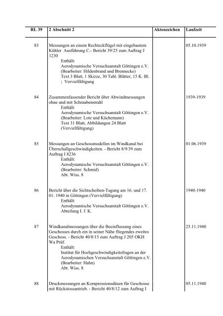 RL-39 Weapons test reports - Gyges