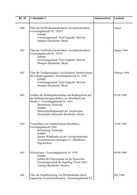 RL-39 Weapons test reports - Gyges