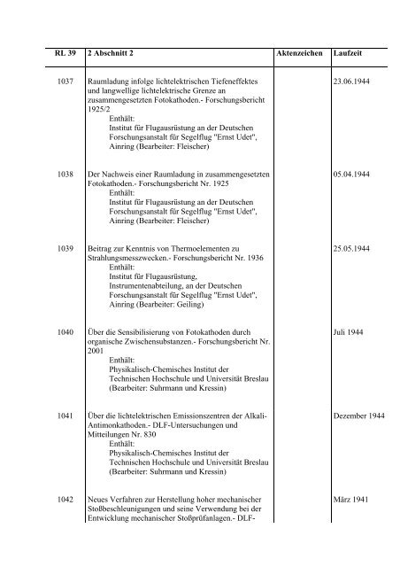 RL-39 Weapons test reports - Gyges