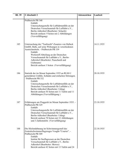 RL-39 Weapons test reports - Gyges