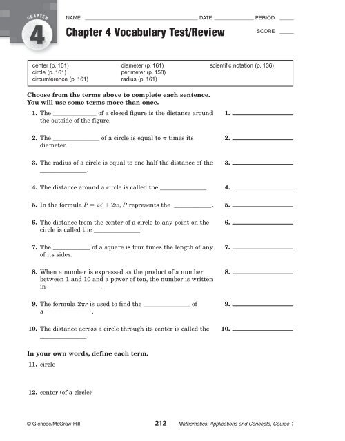 assignment vocabulary review 5 2 (practice)