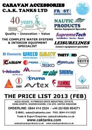 THE PRICE LIST 2013 (FEB)