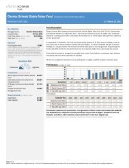 Charles Schwab Stable Value Fund