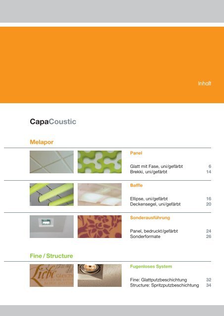 CapaCoustic Structure - Deutsche Amphibolin Werke -  Caparol