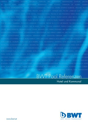 BWT Pool Referenzen
