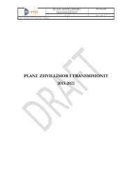PLANI ZHVILLIMOR I TRANSMISIONIT 2013-2022