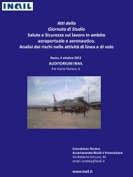 Programma - Sicurezza sul lavoro - Inail