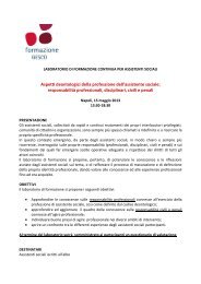 Programma - ordine assistenti sociali campania