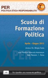 Scuola di Formazione Politica