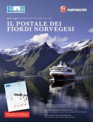 IL POSTALE DEI FIORDI NORVEGESI