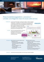 Philips Kundenbindungsplattform â€žGenerationsâ€œ â€“ schneller und ...