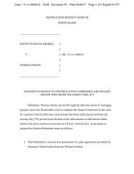 UNITED STATES DISTRICT COURT OF RHODE ISLAND - WPRI.com