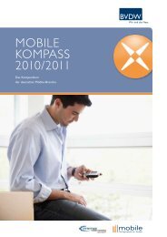 Mobile KoMpass 2010/2011 - Bundesverband Digitale Wirtschaft