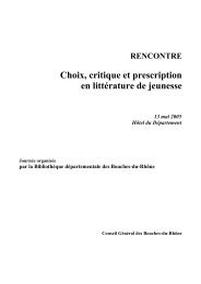 Choix critique et prescription en littérature de jeunesse