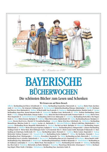 BAYERN ERLESEN - Buchwerbung der Neun