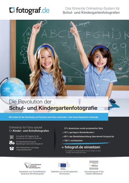 Die Revolution der Schul- und Kindergartenfotografie