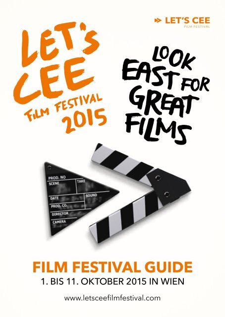 Programmheft LET'S CEE Film Festival 2015