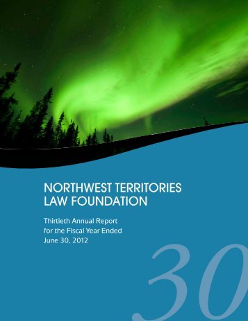 NORTHWEST TERRITORIES LAW FOUNDATION