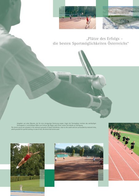 PDF (5 MB) - Bundessport- und Freizeitzentren Austria