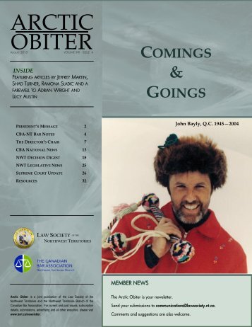 ARCTIC OBITER