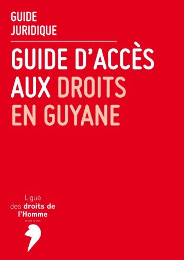 Guide d’accès aux droits en Guyane 1