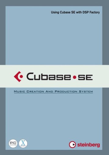 Using Cubase SE with DSP Factory