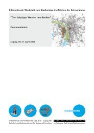 “Den Leipziger Westen neu denken” Dokumentation - Leipzig2030