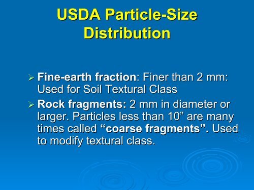 Soil Texture