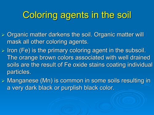 Soil Color