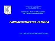 FARMACOCINETICA CLINICA