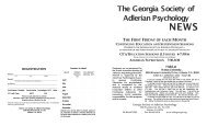 Georgia Society of Adlerian Psychology