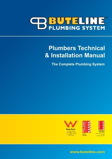 Plumbers Technical & Installation Manual