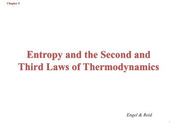 Entropy and the Second and Third Laws of Thermodynamics