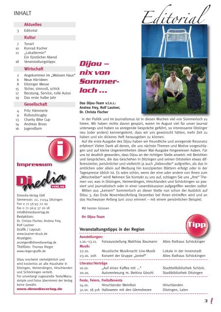 Dijou – nix von Sommer - Dimedia Verlag GbR