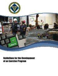 Guidelines for the Development of an Exercise Program