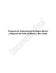 Programa de Ordenamiento EcolÃ³gico Marino y Regional del Golfo ...