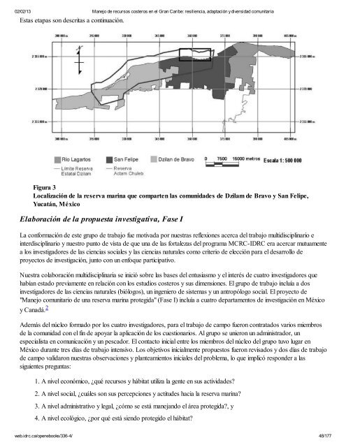 Manejo de recursos costeros en el Gran Caribe: resiliencia ...