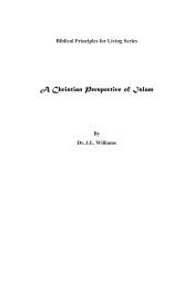 A Christian Perspective of Islam