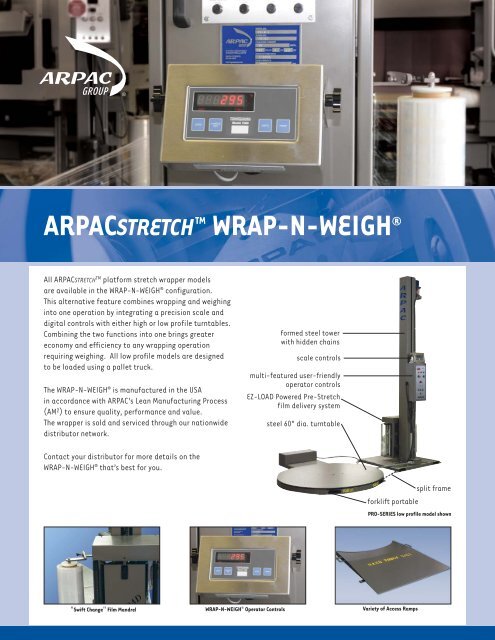 ARPACSTRETCH WRAP-N-WEIGH