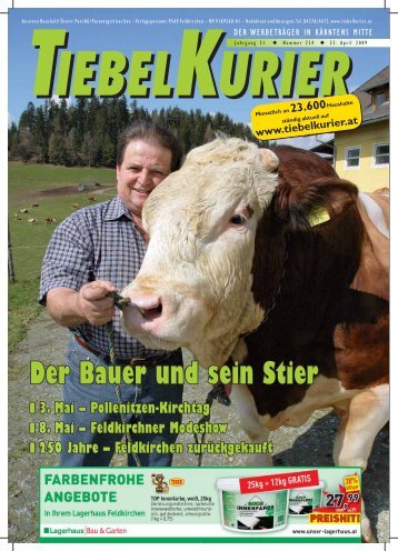Der Bauer und sein Stier - Tiebelkurier
