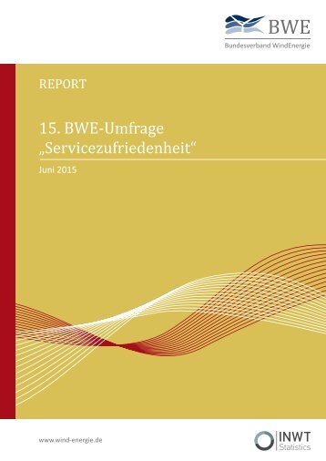 BWE Serviceumfrage 2015