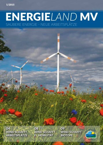ENERGIElandMV - Saubere Energie - Neue Arbeitsplätze