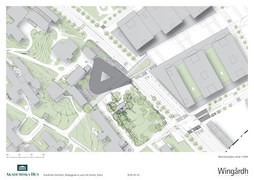 Karolinska Institutet, Nybyggnad av aula och kontor, Solna 2010-05 ...