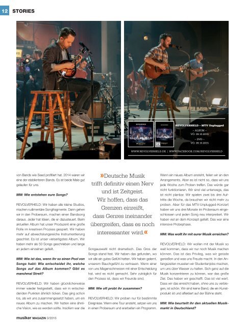 Musiker Magazin 03/2015