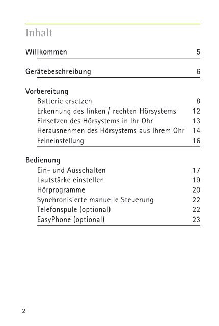 Gebrauchsanleitung Certéna IdO - Phonak