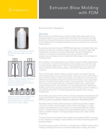 Extrusion Blow Molding with FDM