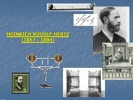 HEINRICH RUDOLF HERTZ (1857 - 1894)