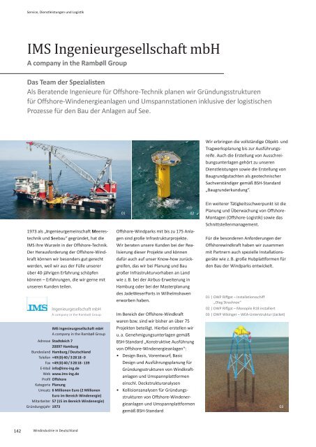 BWE Branchenreport - Windindustrie in Deutschland 2015