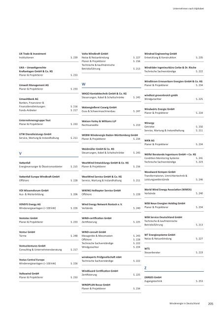 BWE Branchenreport - Windindustrie in Deutschland 2015