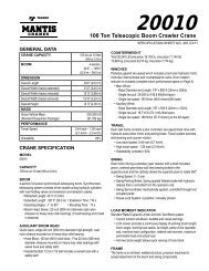100 Ton Telescopic Boom Crawler Crane - z3m.net